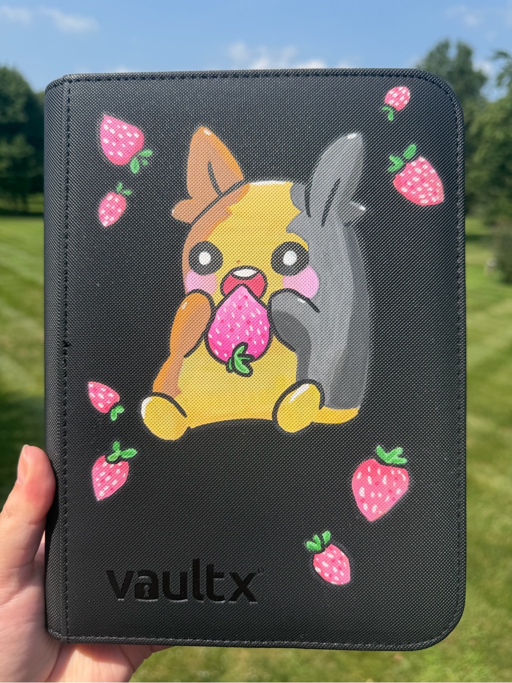Morpeko Pokemon Black 4 Pocket VaultX Binder